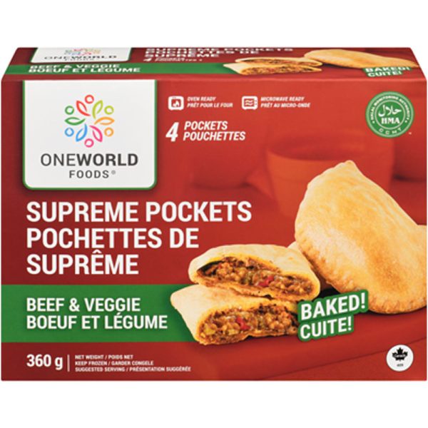 ONEWORLD beef&veggie pocket